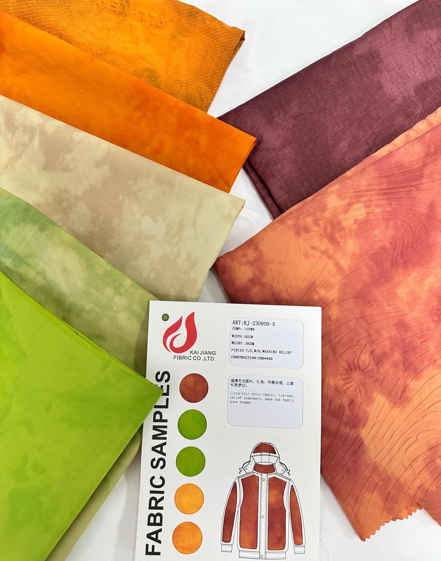 Tie-Dyed Fabric
