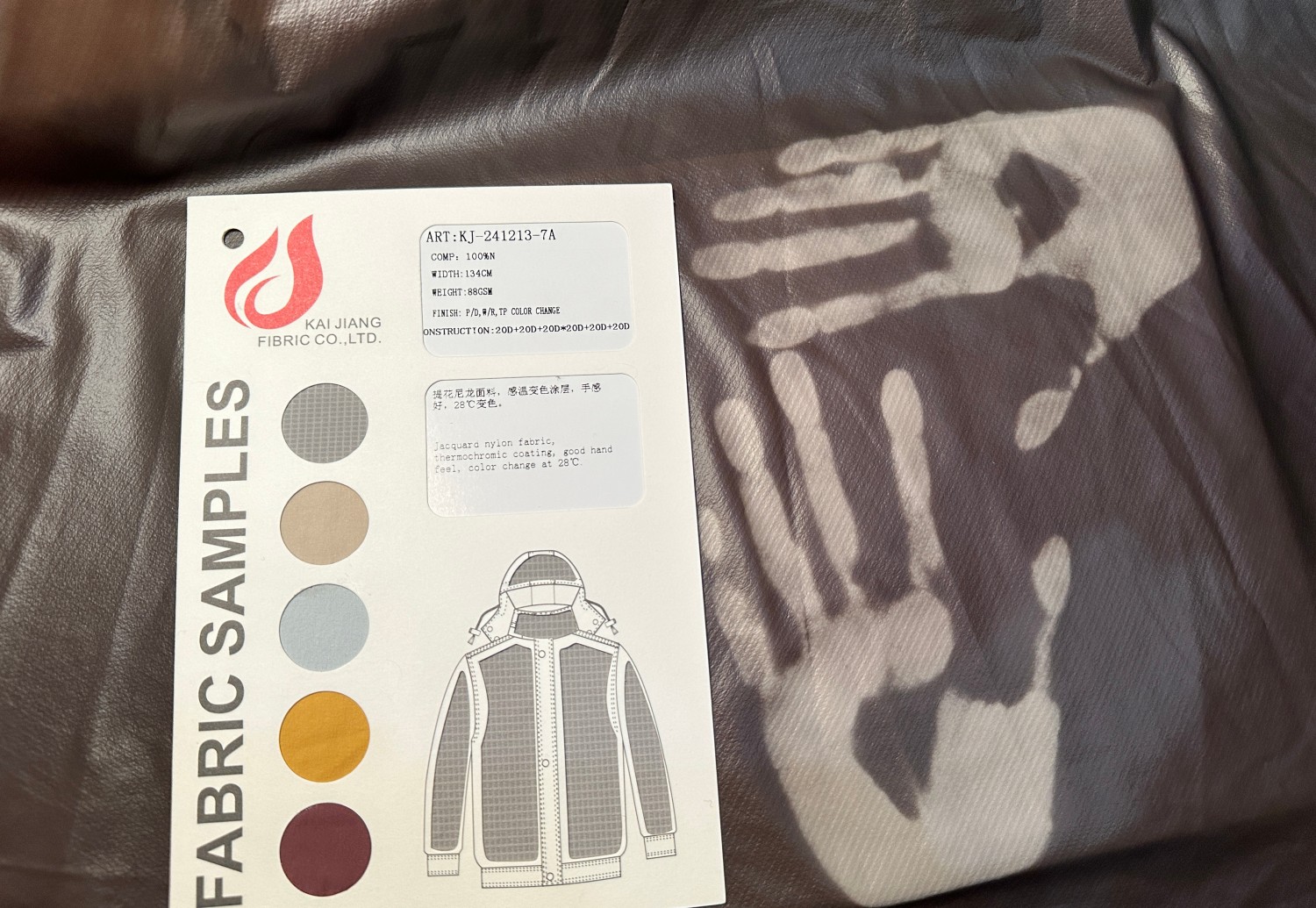 Thermochromic film
