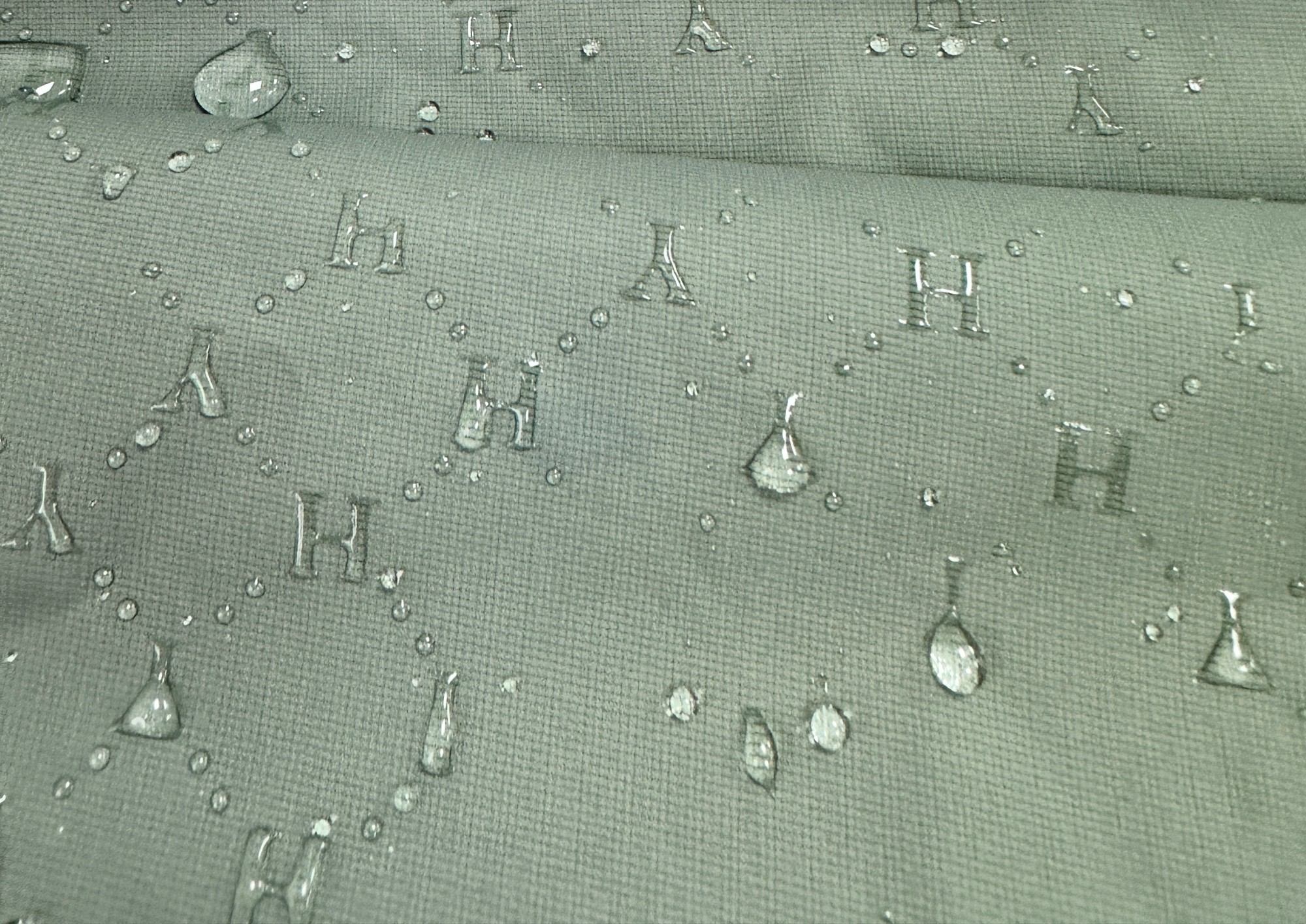 Water-reactive floral fabric   